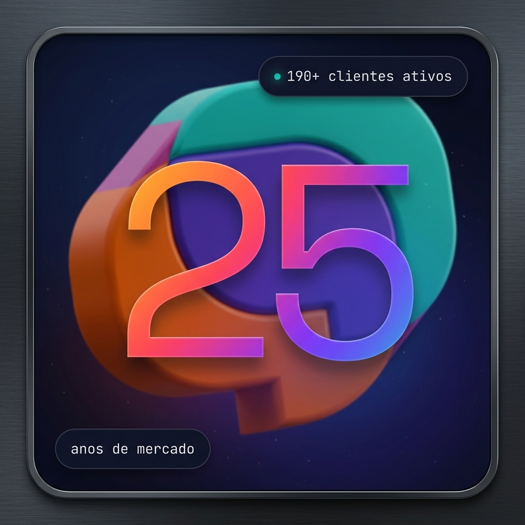 25 anos Eyou — 190+ clientes ativos